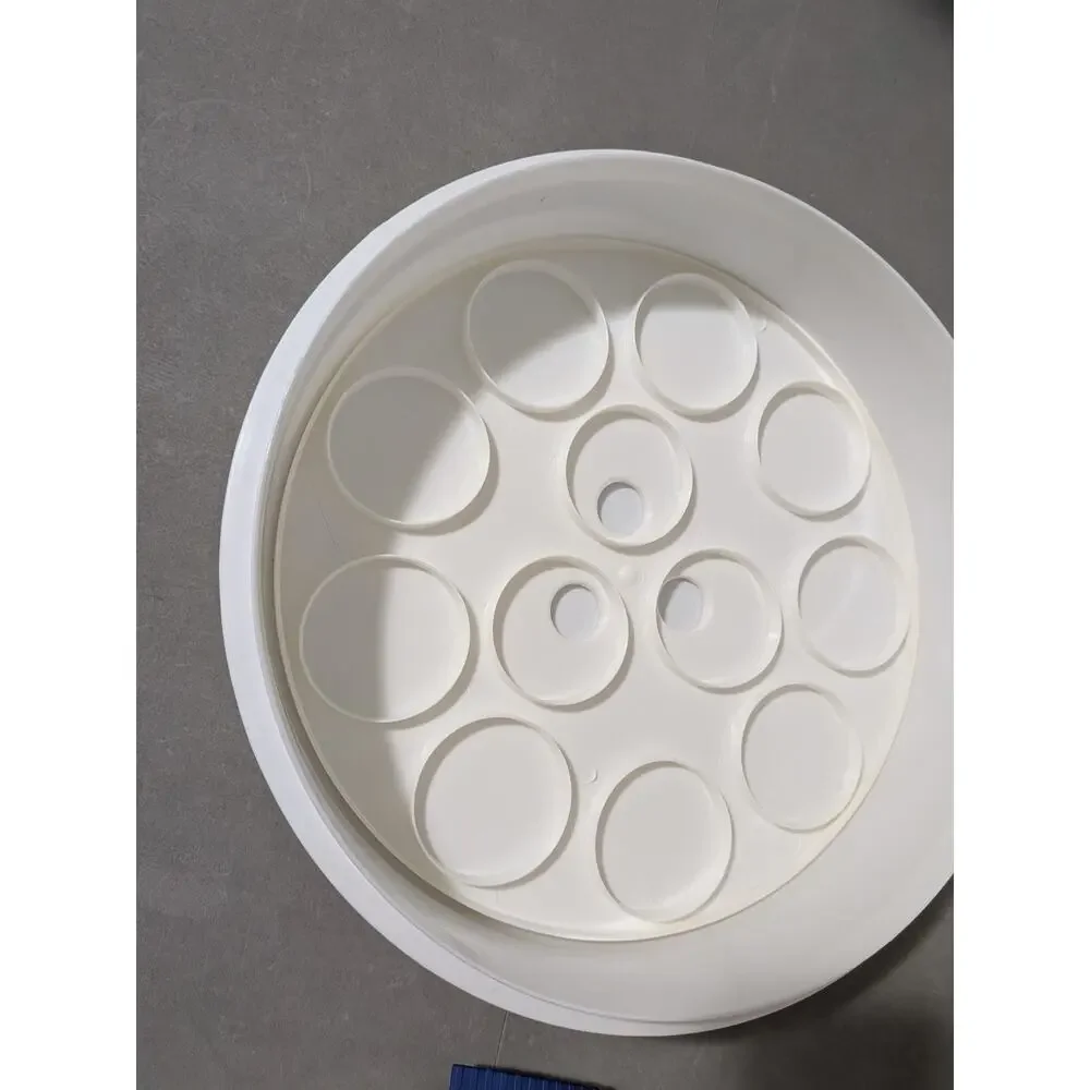 Iris Schwartz Round 3-in-1 Cake, Cupcake & Deviled Egg Carrier